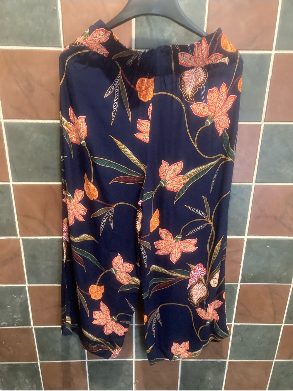 Brand new Loft palazzo tropical pants
